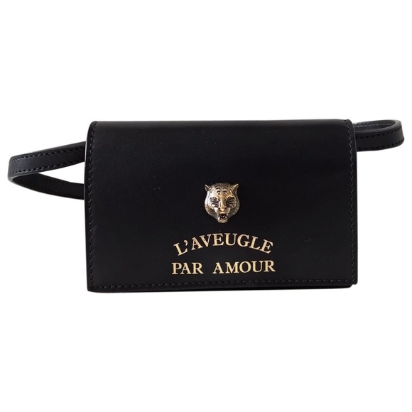 GUCCI  Black Animalier shoulder bag - Picture 1 of 6